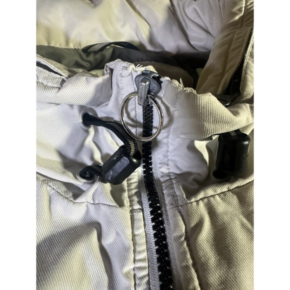 Mens Vintage Nike Winter Coat XXL 2XL With Zipped Hood - Picture 13 of 13